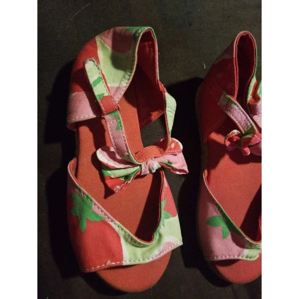 Gymboree‎ strawberry sweetheart shoes 9